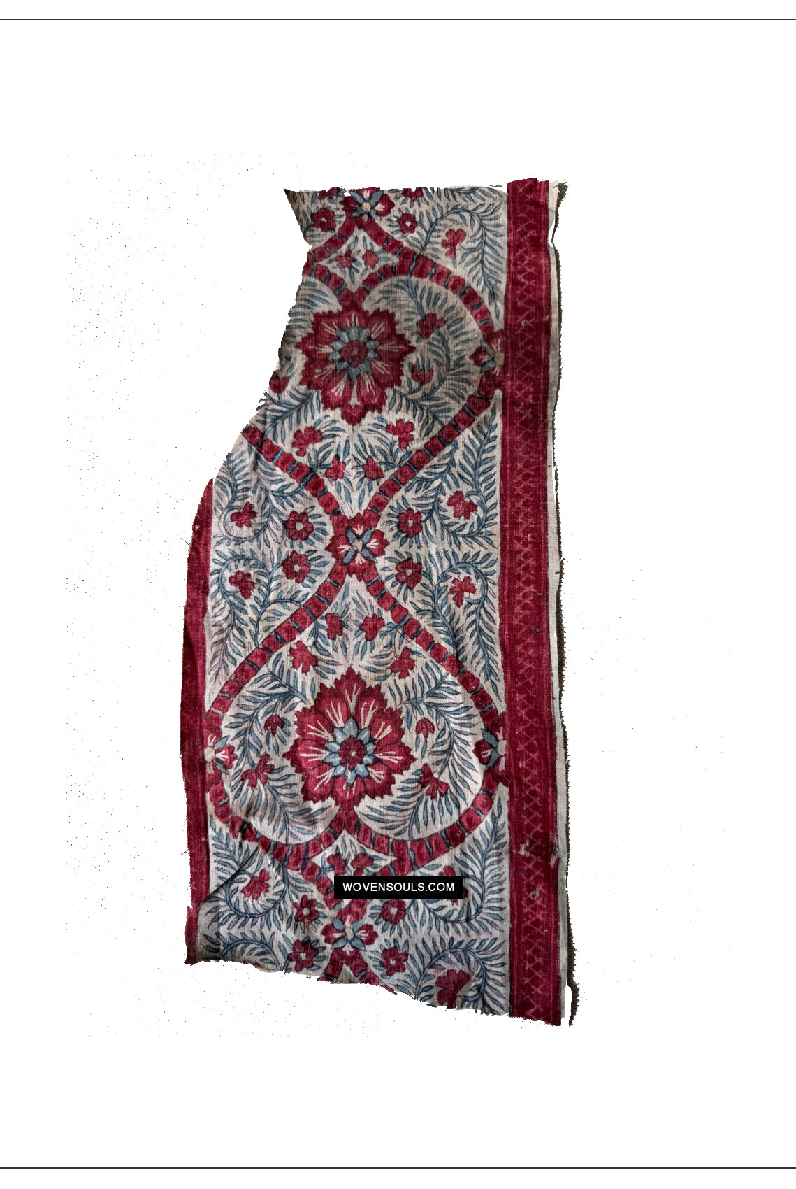 1909 Antique Indian Trade Textile Toraja Fragment