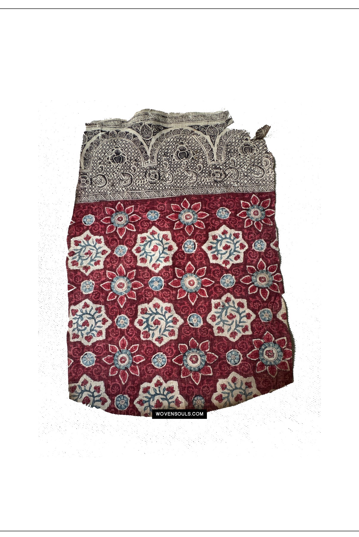 1910 Antique Indian Trade Textile Toraja Fragment