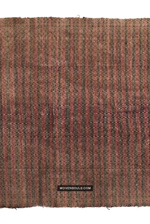 1032 Antique Batak Shaman Head Cloth - WOVENSOULS Antique Vintage Art Interior Decor