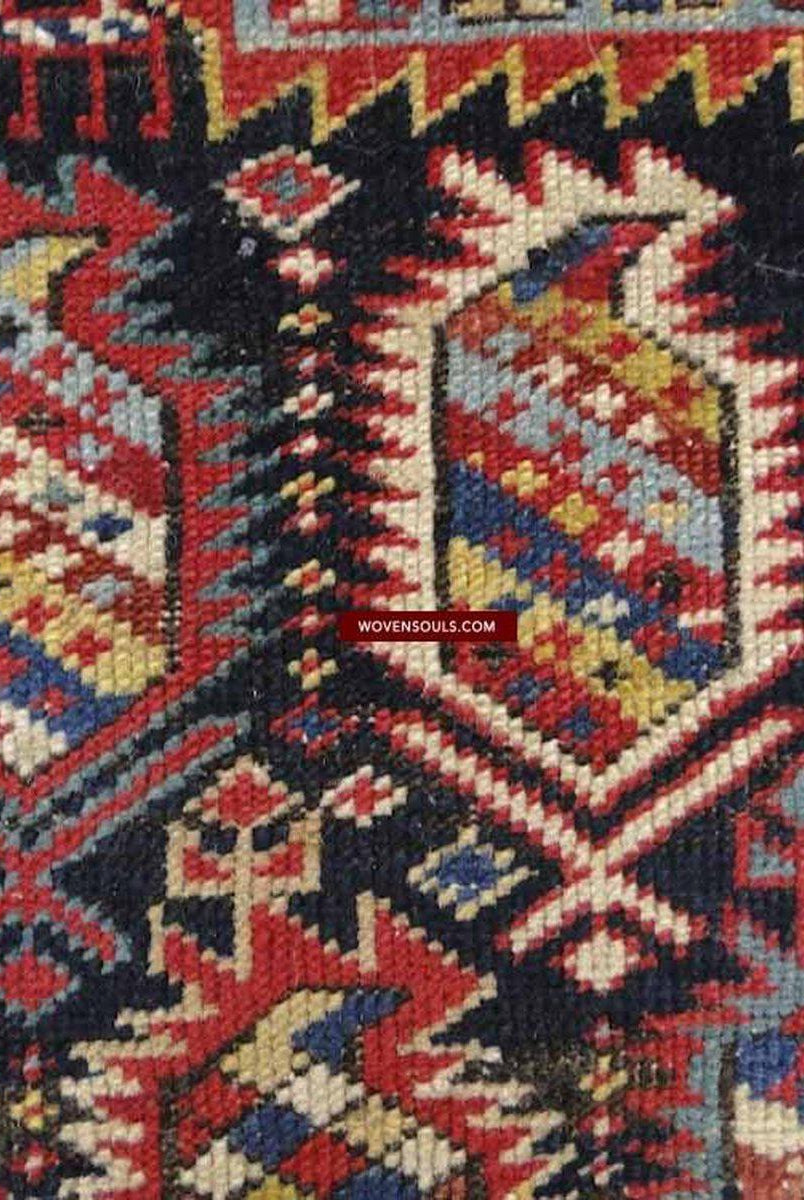 110 Antique Shirvan Prayer Rug Wall Art - Gallery-2-WOVENSOULS-Antique-Vintage-Textiles-Art-Decor