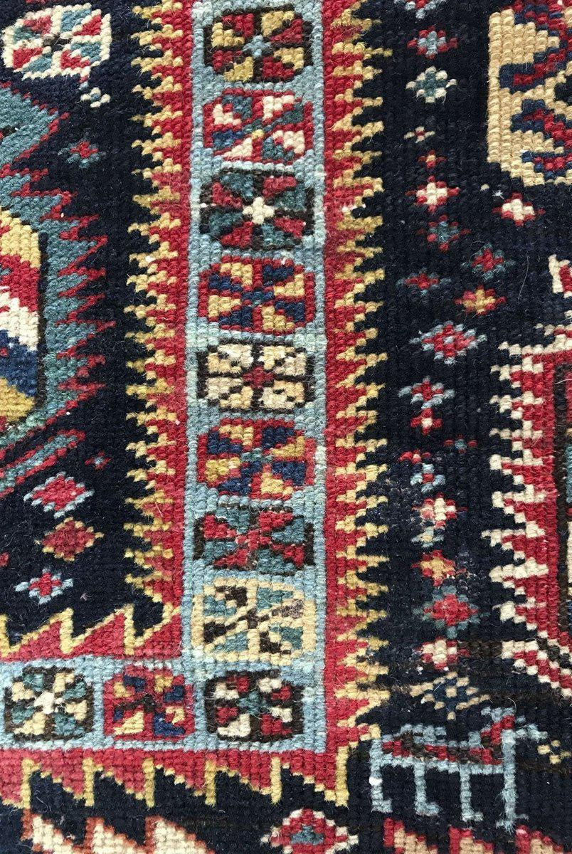 110 Antique Shirvan Prayer Rug Wall Art - Gallery-2-WOVENSOULS-Antique-Vintage-Textiles-Art-Decor