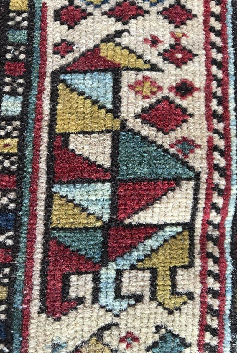 110 Antique Shirvan Prayer Rug Wall Art - Gallery-2-WOVENSOULS-Antique-Vintage-Textiles-Art-Decor