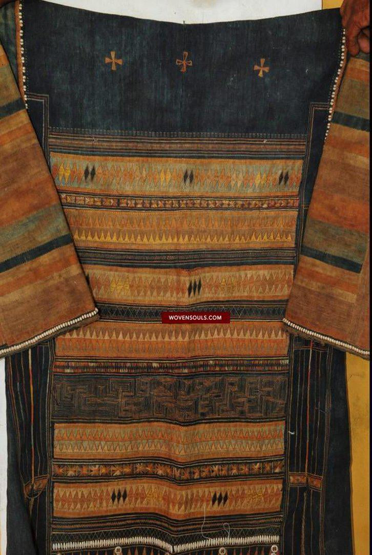 162 SOLD Akha Tunic-WOVENSOULS-Antique-Vintage-Textiles-Art-Decor