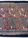 1642 Rare Ceremonial Cloth with a Row of Female Musicians-WOVENSOULS Antique Textiles &amp; Art Gallery