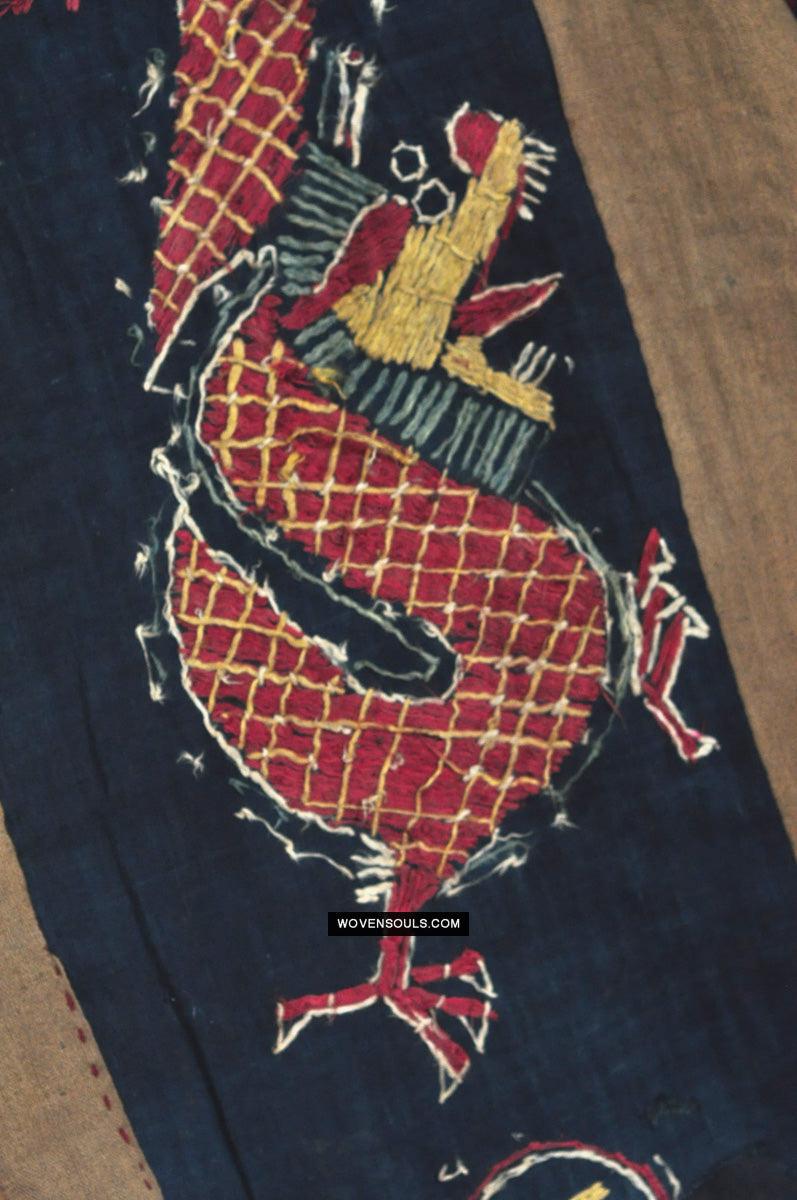 167 Antique Yao Shaman Robe-WOVENSOULS Antique Textiles & Art Gallery