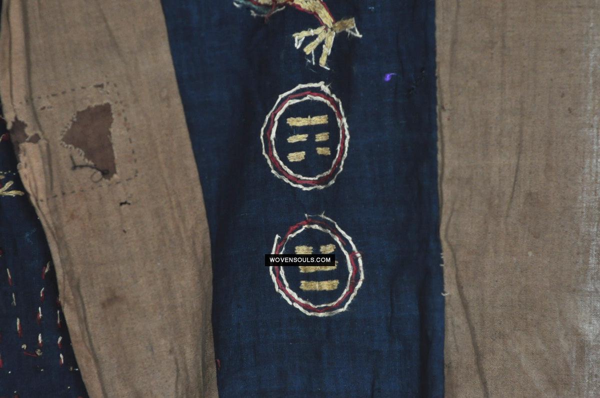 167 Antique Yao Shaman Robe-WOVENSOULS Antique Textiles & Art Gallery