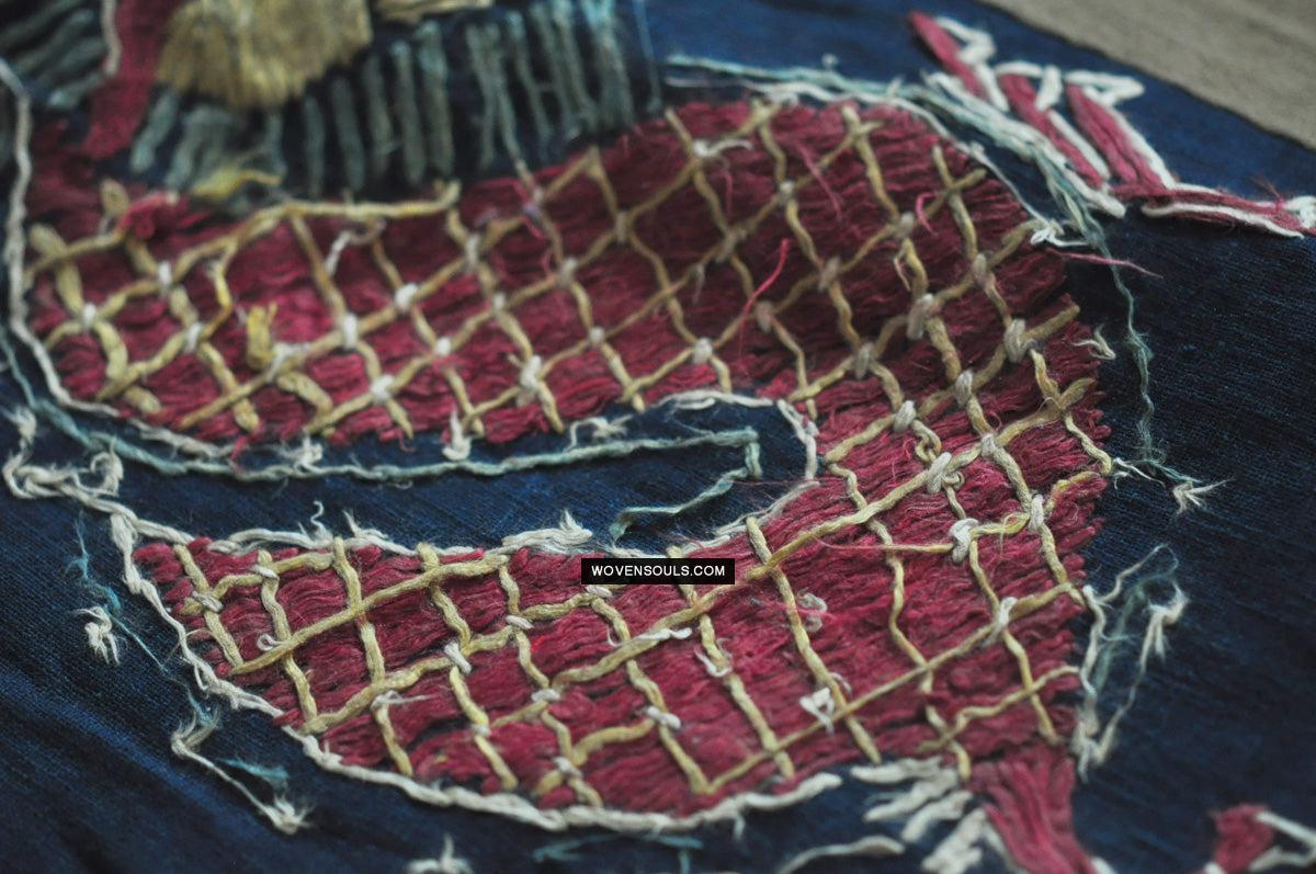 167 Antique Yao Shaman Robe-WOVENSOULS Antique Textiles & Art Gallery