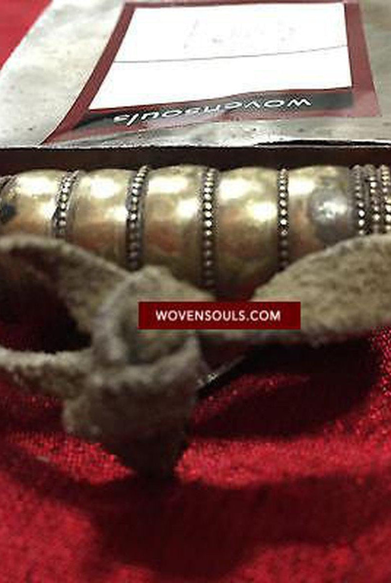 170 Large Old Tibetan Buddhist Silver Ghau-WOVENSOULS-Antique-Vintage-Textiles-Art-Decor