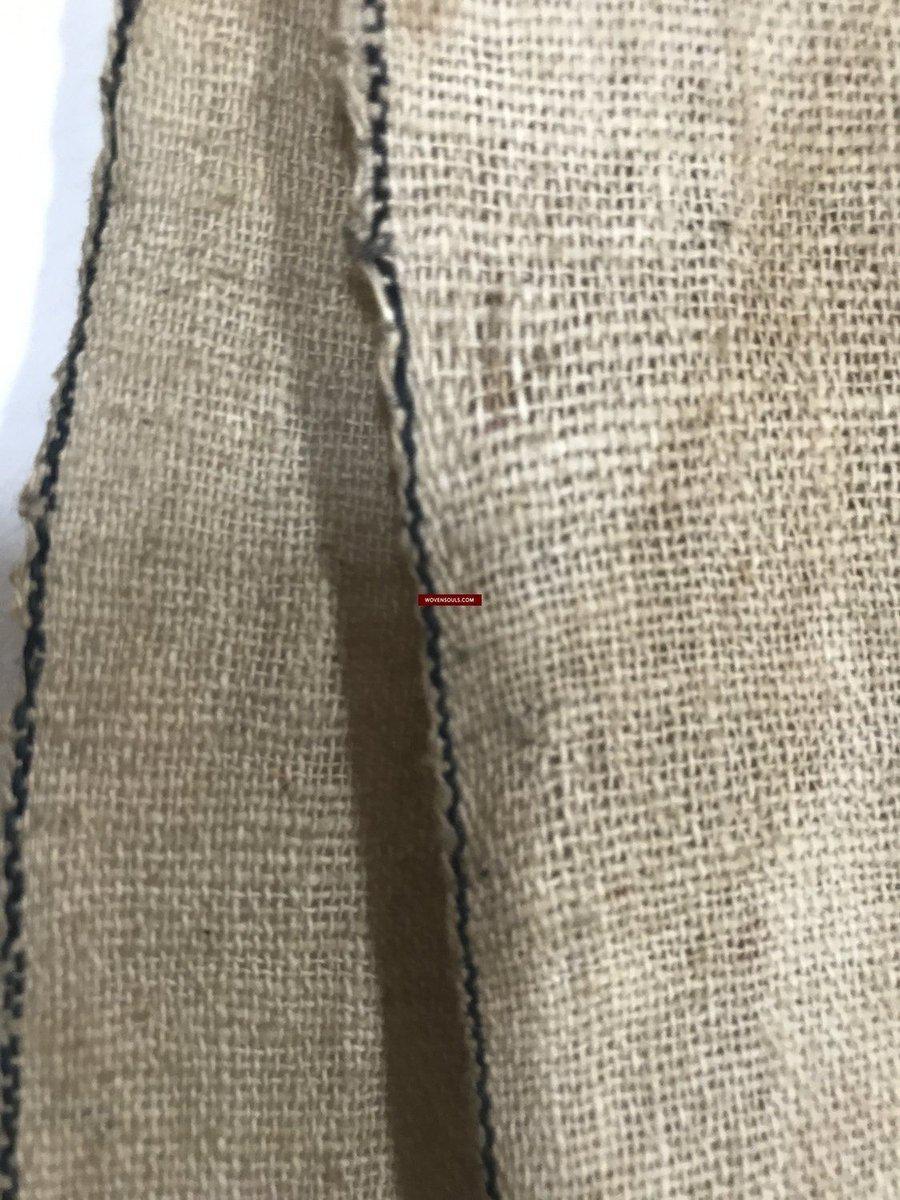 171 Antique Hilltribe Shaman Shoulder Cloth - Textile Art-WOVENSOULS-Antique-Vintage-Textiles-Art-Decor