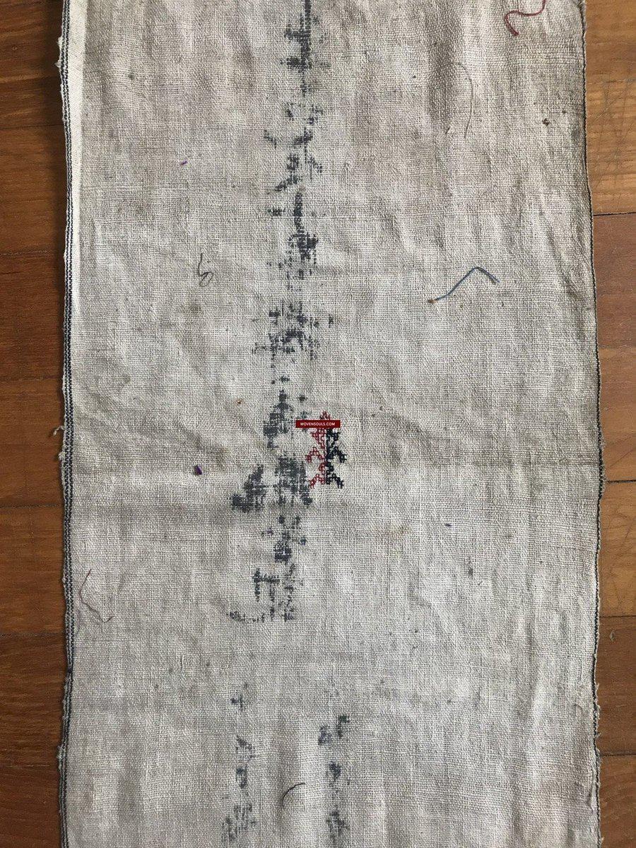 171 Antique Hilltribe Shaman Shoulder Cloth - Textile Art-WOVENSOULS-Antique-Vintage-Textiles-Art-Decor