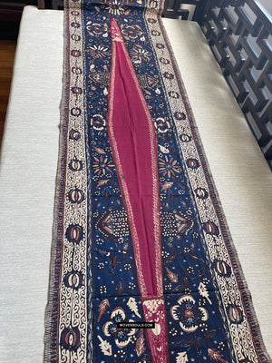 1756 Vintage Batik Tulis Kemben Textile - Pair