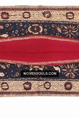 1756 Vintage Batik Tulis Kemben Textil – Paar – Antikes Dekor Home Museum