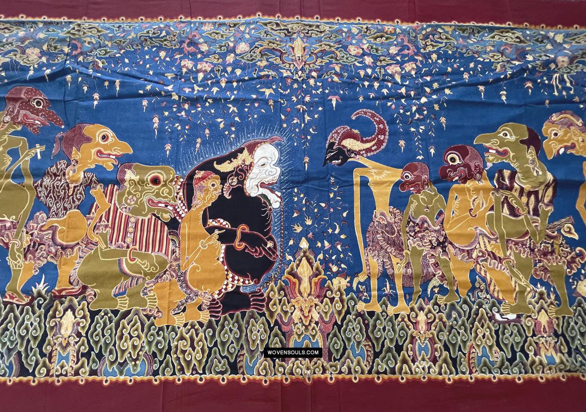 1762 Indonesian Art Wayang Batik Tulis