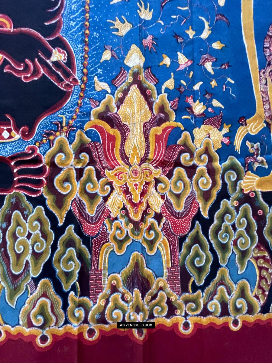 1762 Indonesian Art Wayang Batik Tulis