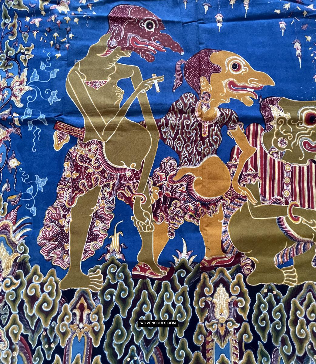 1762 Indonesian Art Wayang Batik Tulis