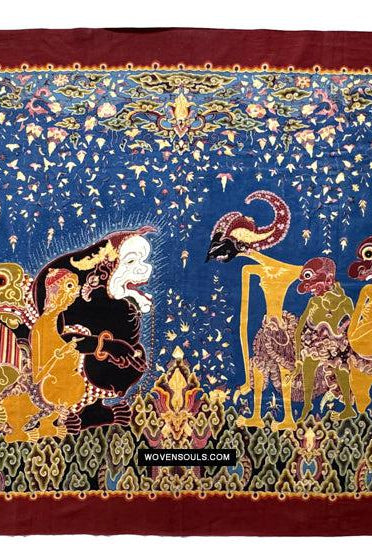 1762 Arte indonesiana Wayang Batik Tulis