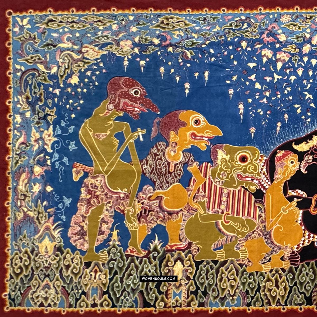 1762 Indonesian Art Wayang Batik Tulis