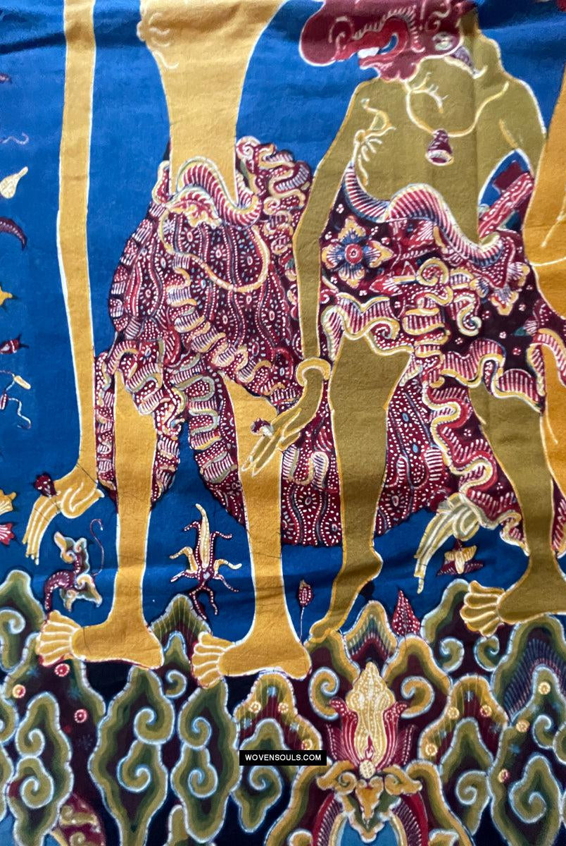 1762 Indonesische Art Wayang Batik Tulis