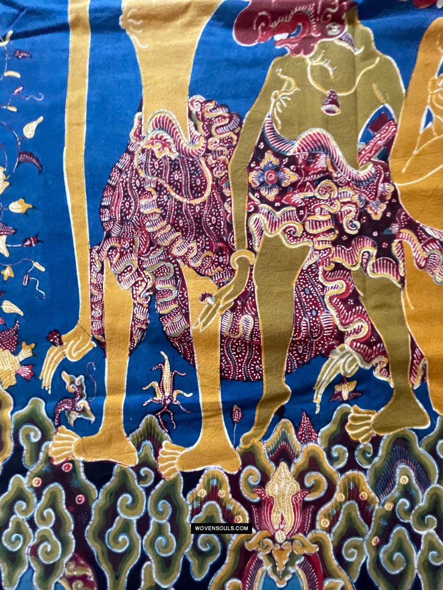 1762 Indonesian Art Wayang Batik Tulis