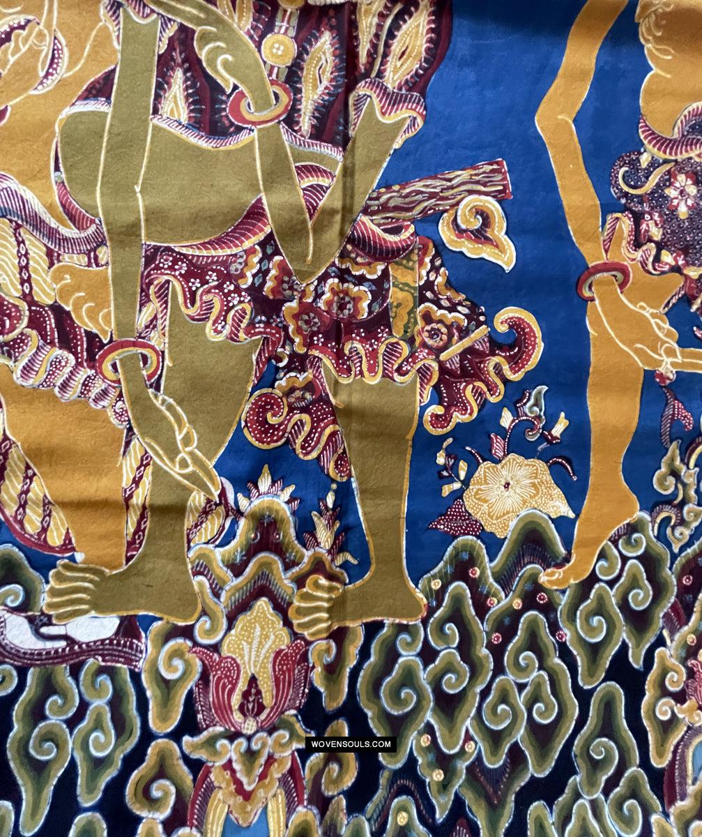 1762 Indonesian Art Wayang Batik Tulis