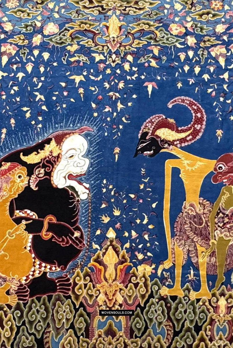 1762 Indonesian Art Wayang Batik Tulis