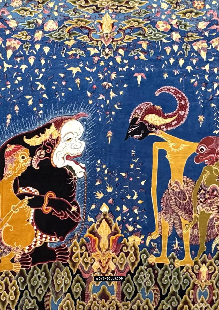 1762 Indonesian Art Wayang Batik Tulis