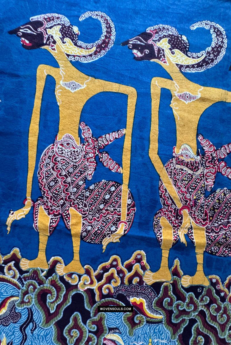1763 Indonesische Art Wayang Batik Tulis
