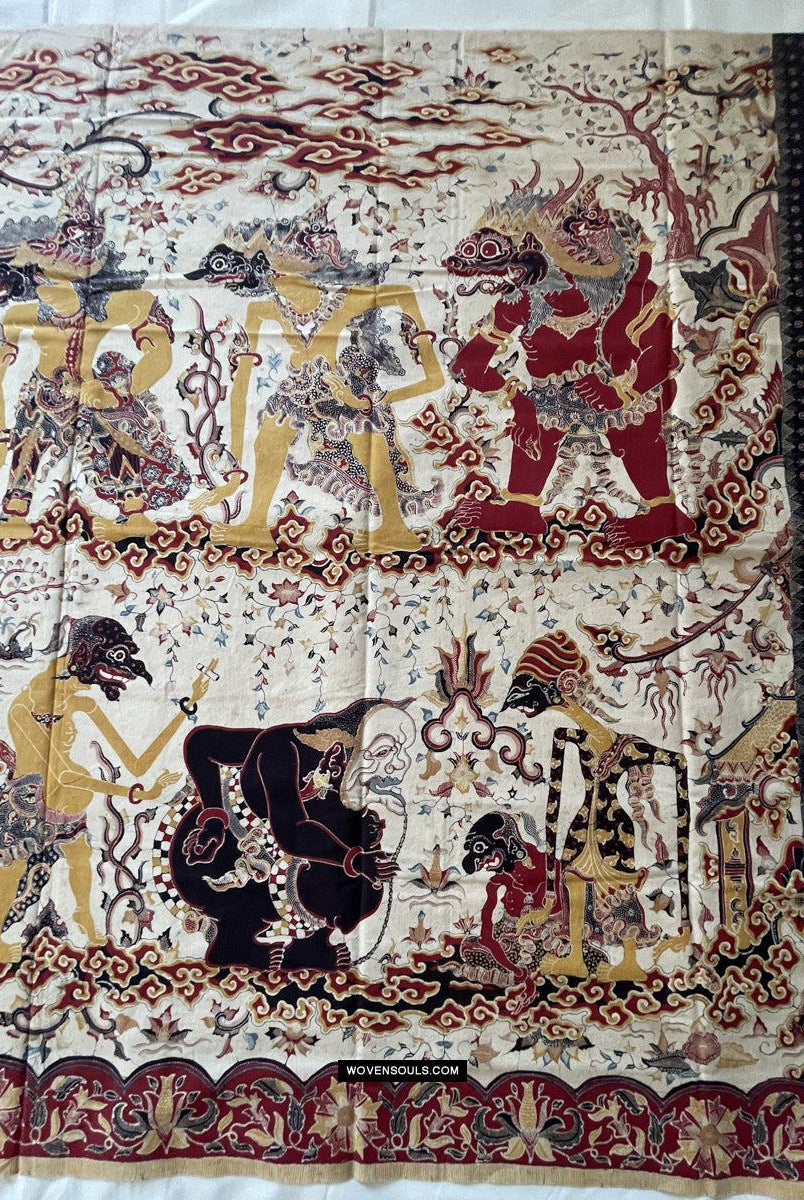 1764 Indonesische Art Wayang Batik Tulis
