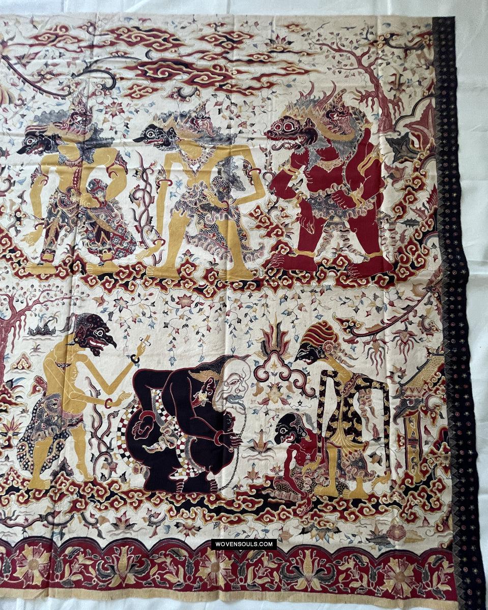 1764 Indonesian Art Wayang Batik Tulis