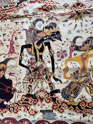 1764 Indonesian Art Wayang Batik Tulis