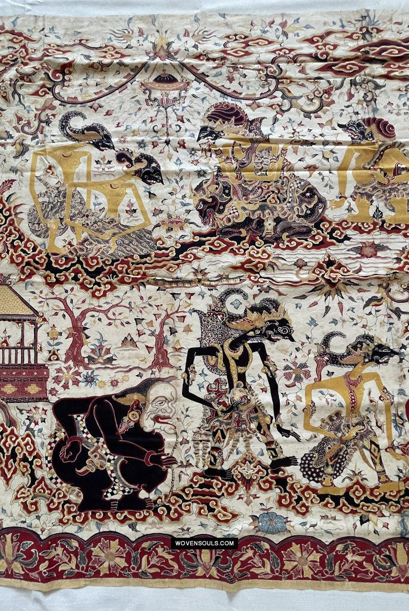 1764 Indonesische Art Wayang Batik Tulis