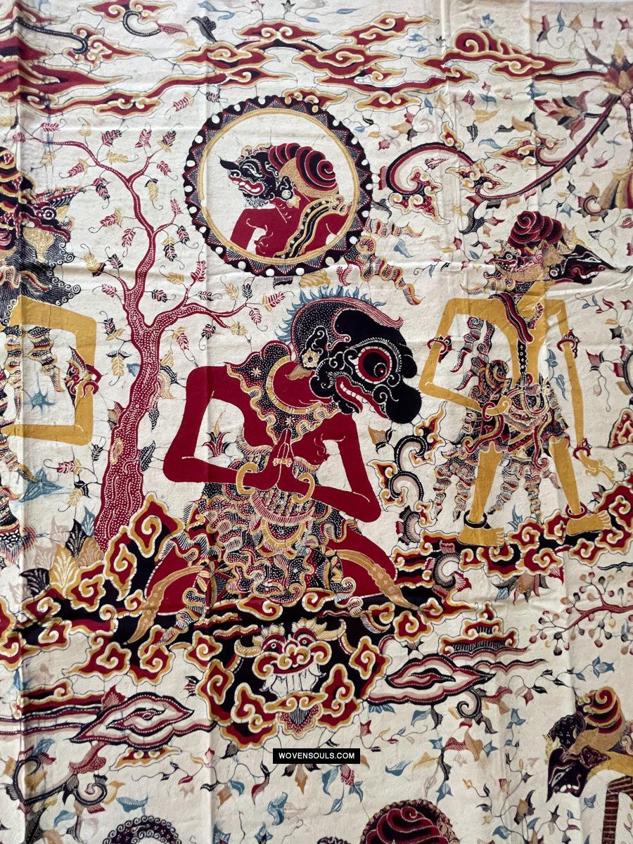 1764 Indonesian Art Wayang Batik Tulis
