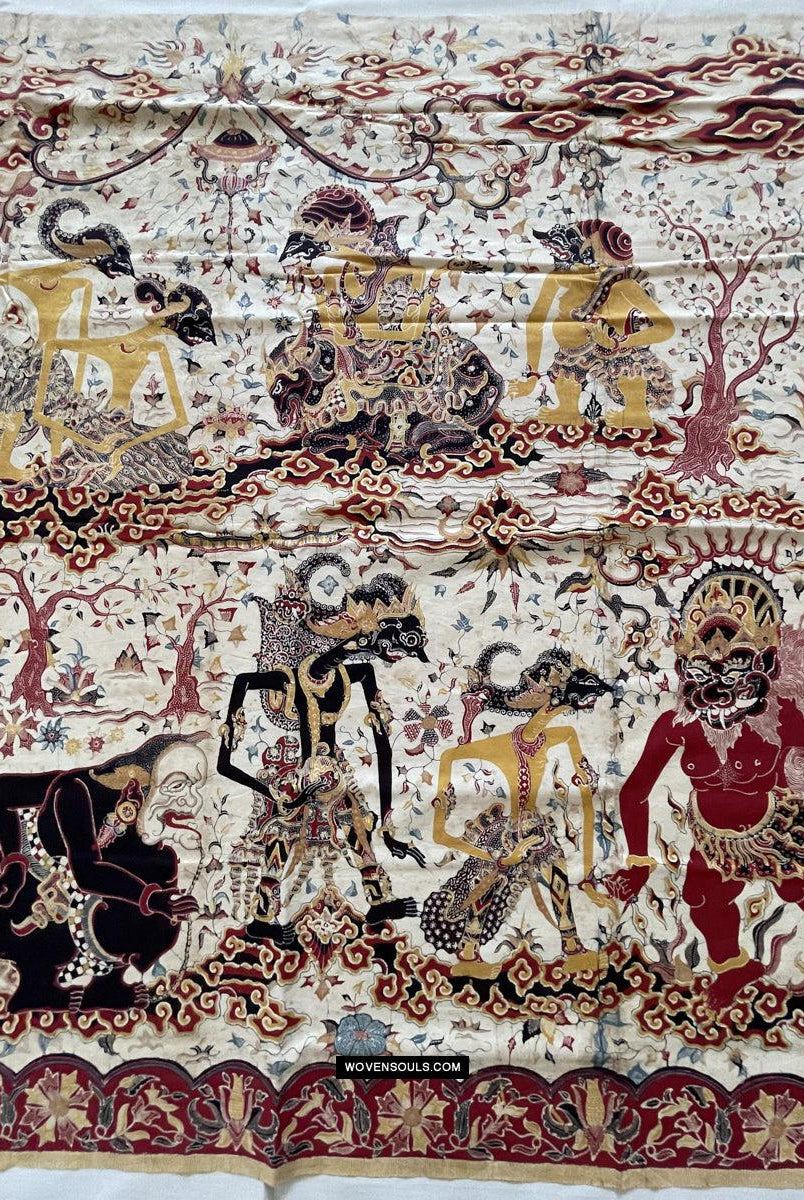 1764 Indonesische Art Wayang Batik Tulis