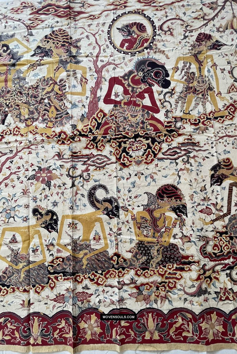 1764 Indonesische Art Wayang Batik Tulis