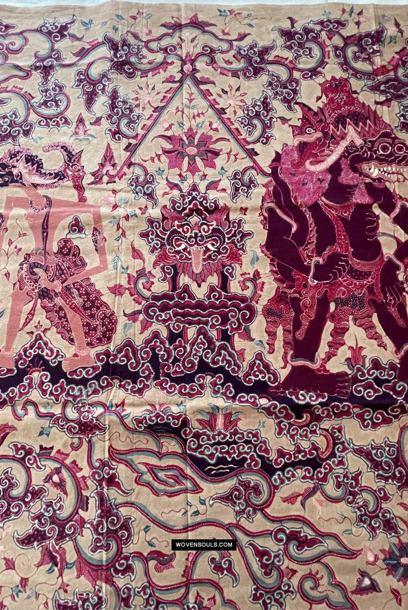 1765 Indonesische Art Wayang Batik Tulis