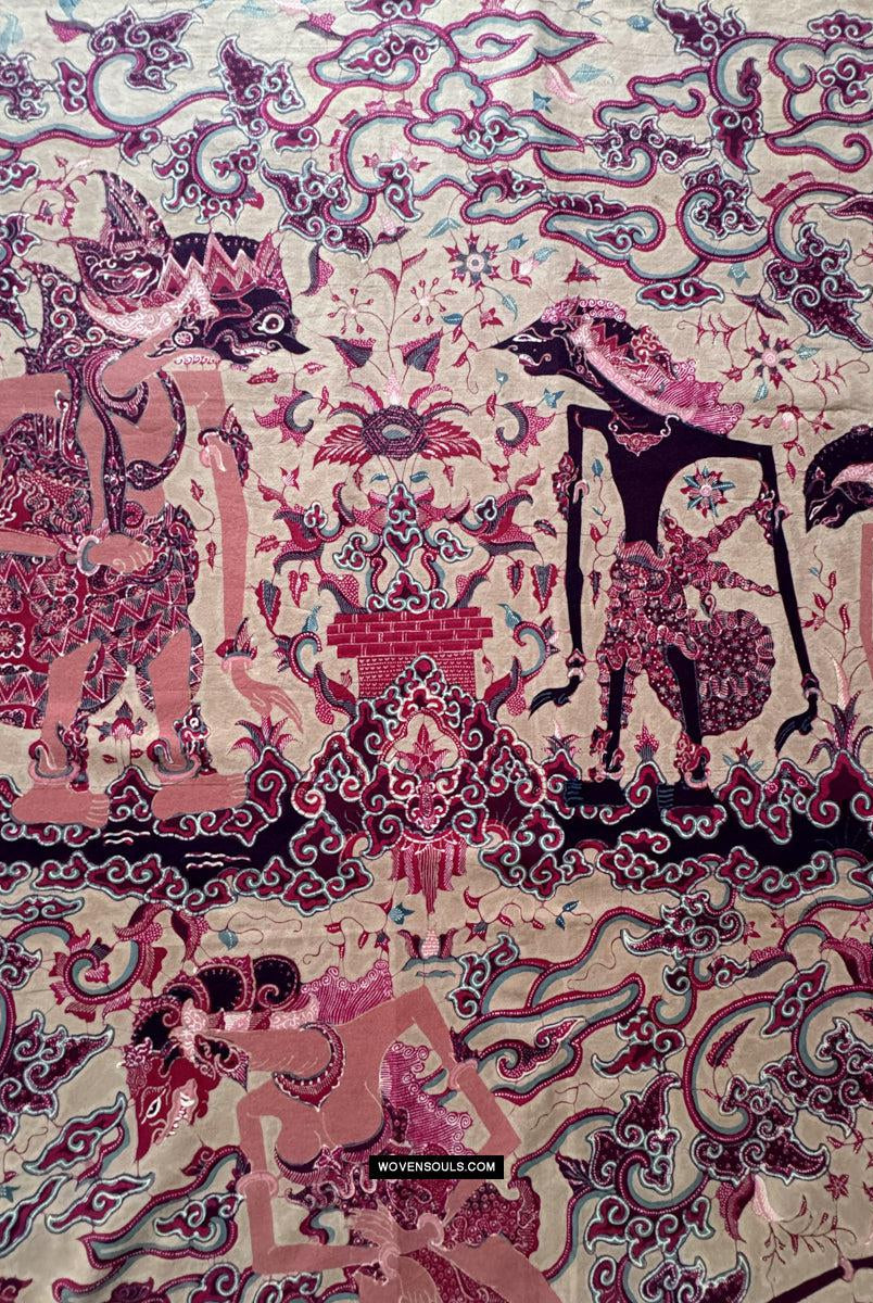 1765 Indonesische Art Wayang Batik Tulis