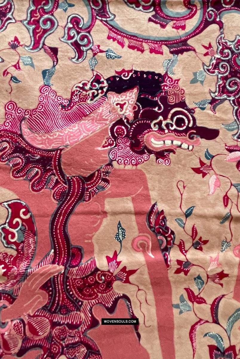 1765 Indonesische Art Wayang Batik Tulis
