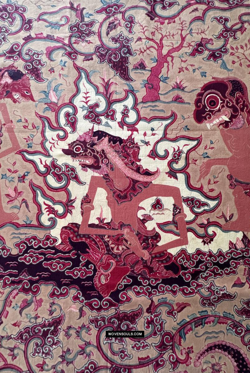 1765 Indonesian Art Wayang Batik Tulis