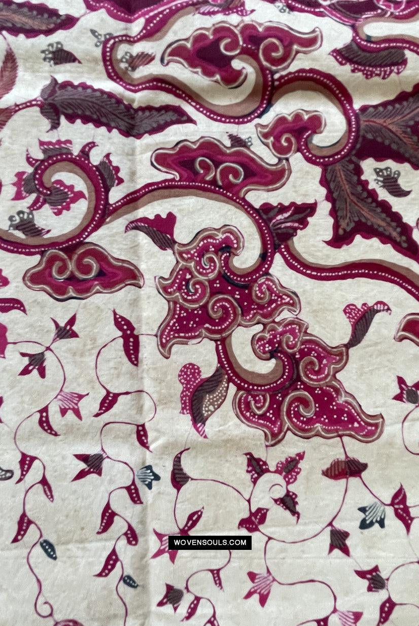 1766 Cirebon Wayang Batik Tulis Indonesische Hindu-Kunst Mahabharat