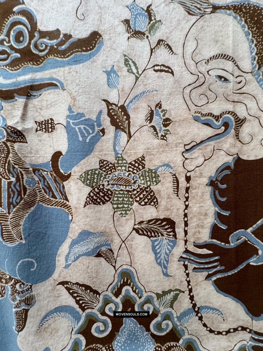 1767 Indonesian Art Wayang Batik Tulis