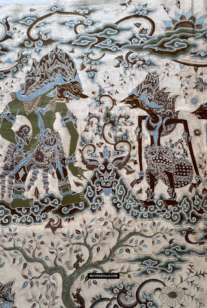 1767 Indonesische Art Wayang Batik Tulis