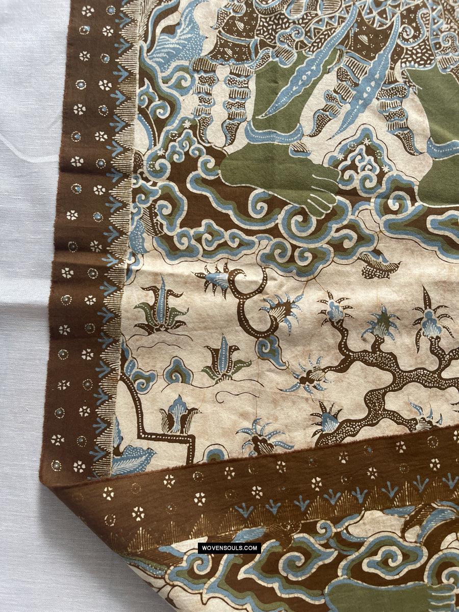 1767 Indonesian Art Wayang Batik Tulis