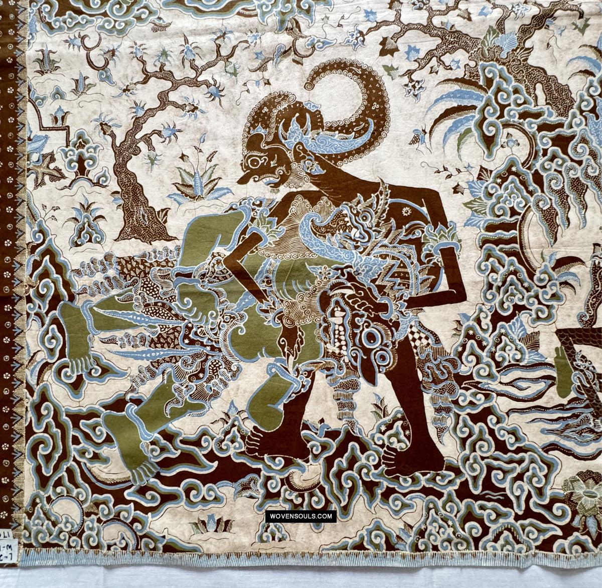 1767 Indonesian Art Wayang Batik Tulis