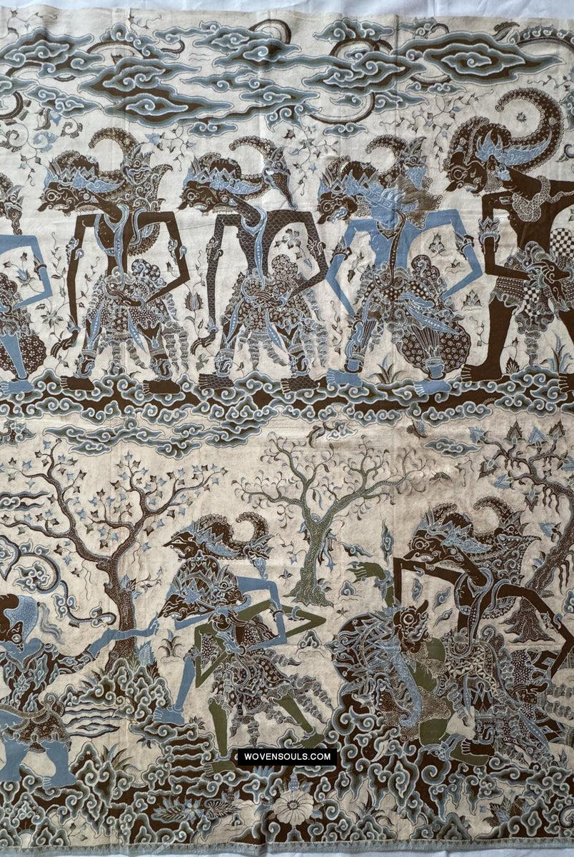 1767 Indonesische Art Wayang Batik Tulis