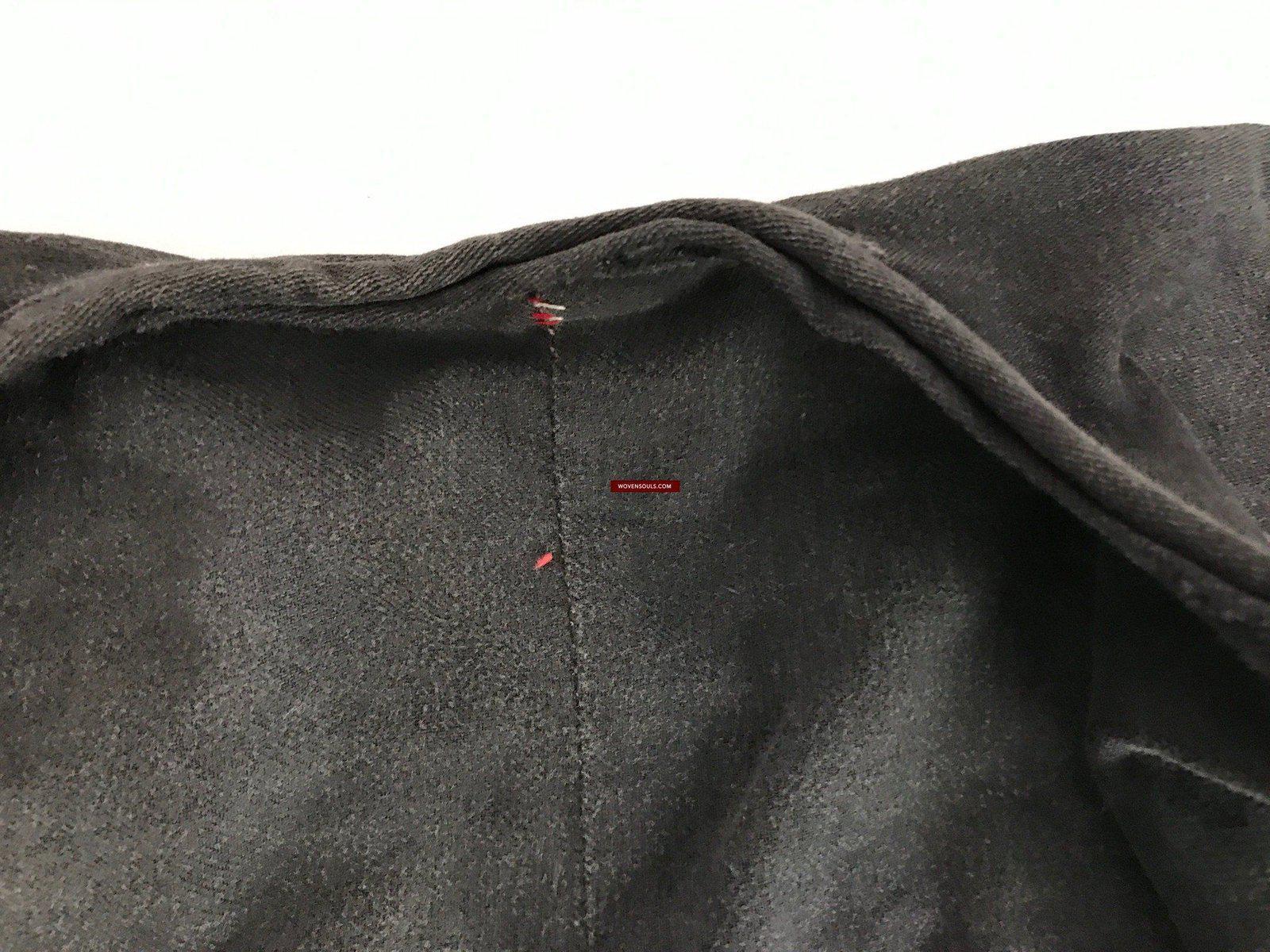 177 Vintage Handstitched Hmong Blouse with Applique & Embroidery-WOVENSOULS-Antique-Vintage-Textiles-Art-Decor