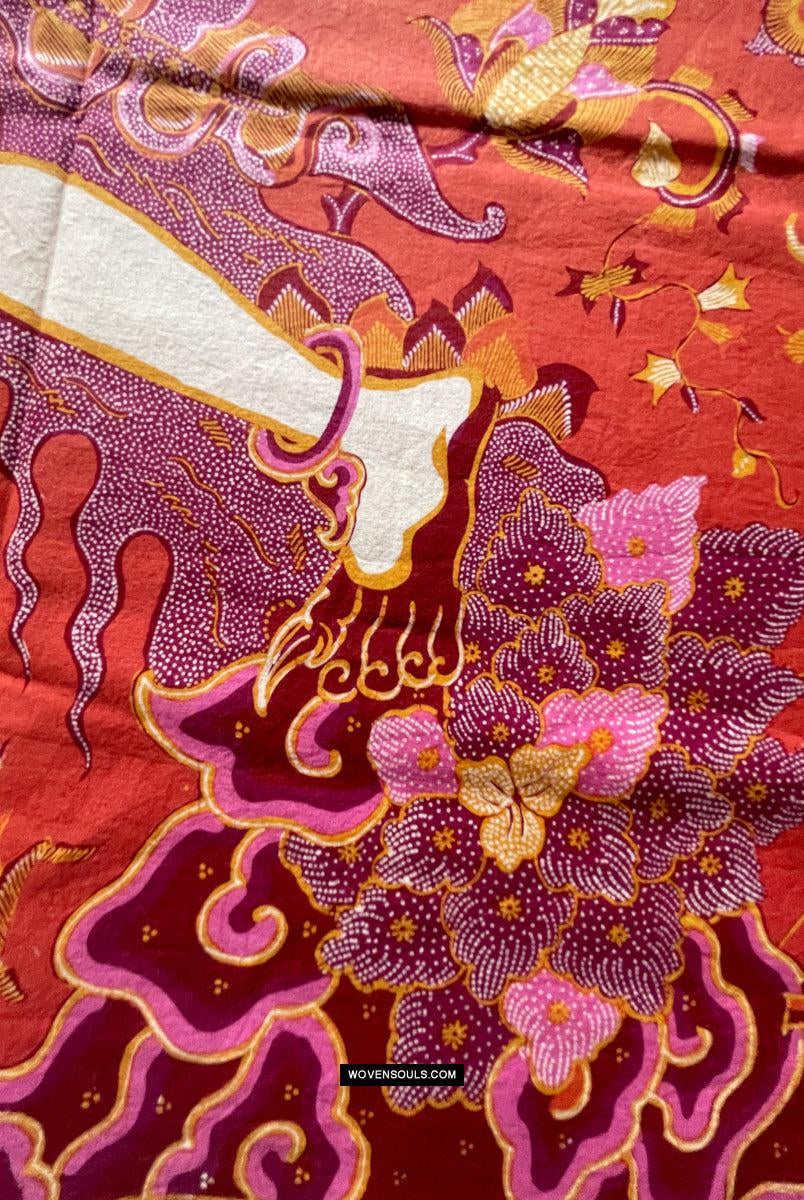 1770 VERKAUFT Indonesische Art Wayang Batik Tulis