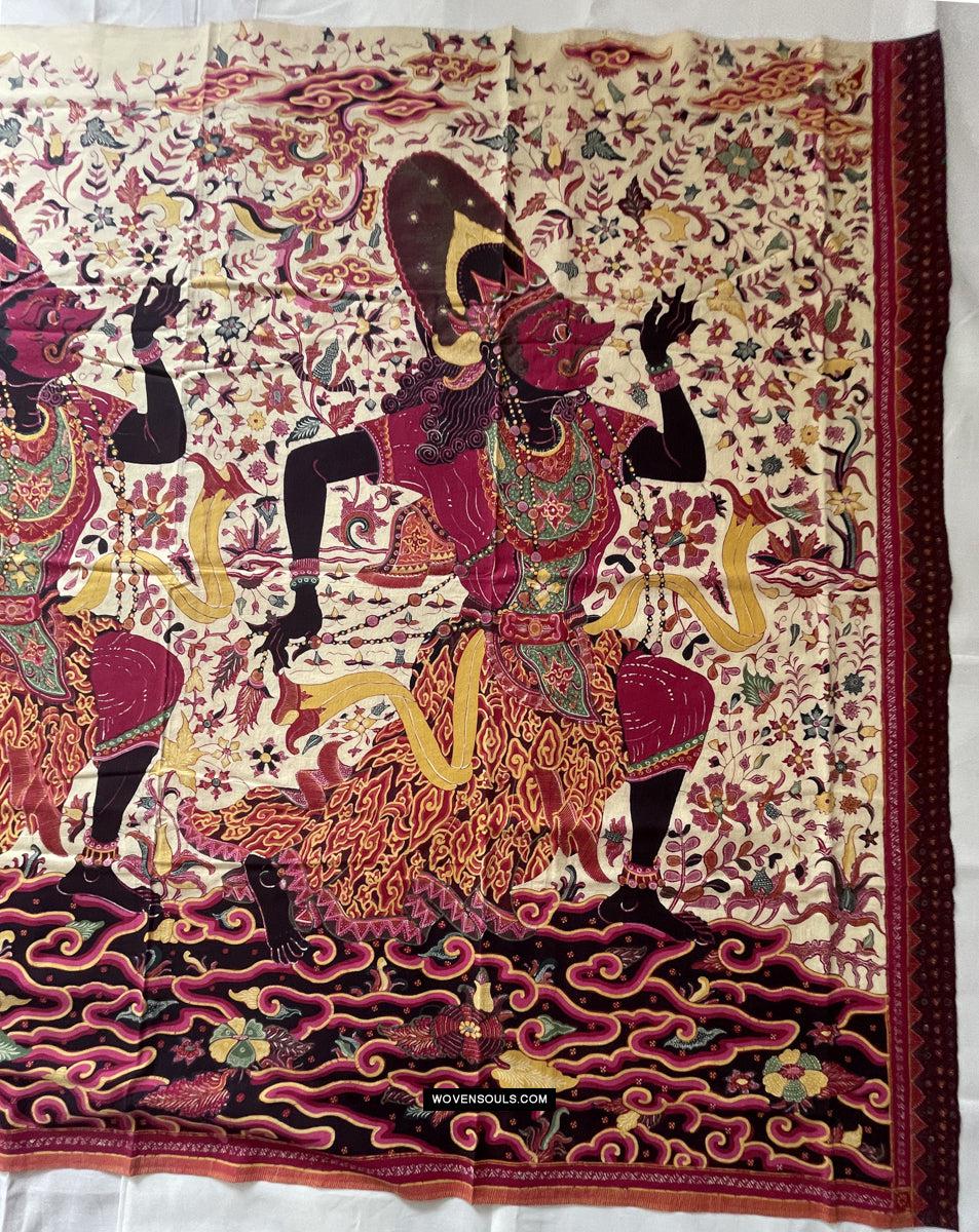 1771 Indonesian Art Wayang Batik Tulis