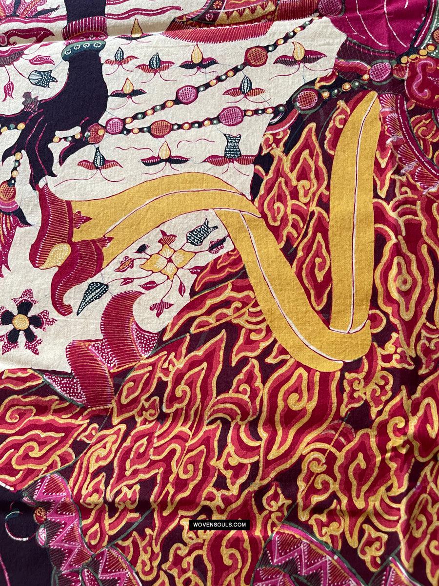 1771 Indonesian Art Wayang Batik Tulis