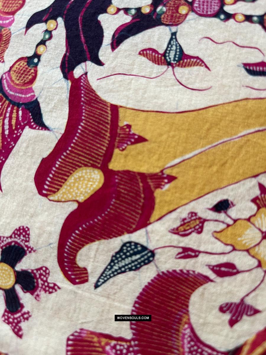 1771 Indonesian Art Wayang Batik Tulis