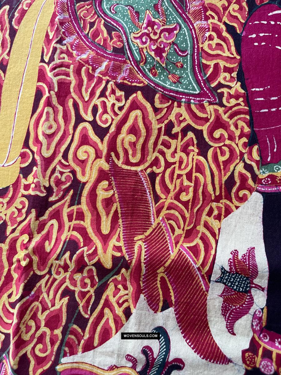 1771 Indonesian Art Wayang Batik Tulis